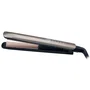 Remington Plancha de Pelo Keratin Therapy Pro S8590 Gris, Placas Cerámica con Queratina, Sensor de Protección Térmica, 230°C